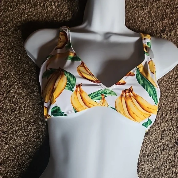 Forever 21 Bikini Bottom (S) Top (M) - Picture 3 of 8
